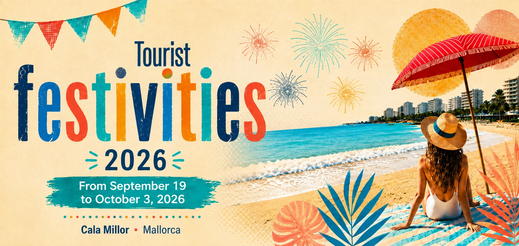 Tourist Festivities 2026 — Cala Millor, Mallorca. 19 September to 3 October.